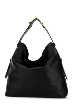Gucci Womens Black Leather Large Gucci Beatrix Shopping Ba Nero Borse A Mano
