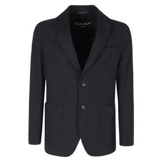 Circolo 1901 Heren, Jassen, Blauw, Maat: 2XL Fleece