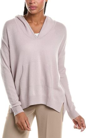 N.Peal N. PEAL Gauzy Metal Edge 100% Cashmere Hoodie