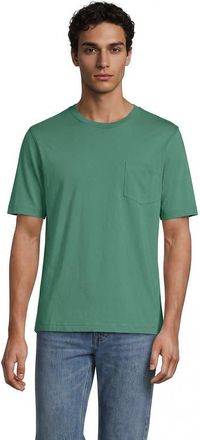 Lands End Super-T Short Sleeve T-Shirt with Pocket in Mineral Aqua at Nordstrom, Size Xx-Large