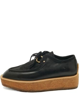 Stella McCartney Brody lace-up Derby shoes - Black