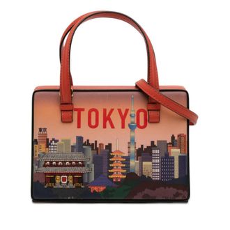 Loewe Pre-owned LOEWE Small Leather Tokyo Postal Top Handle Bag Ladies BOQYOH39DDT9J3JB