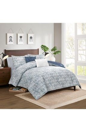 Modern Threads 5-Piece Comforter Set in Blue/Beige at Nordstrom Rack, Size Queen