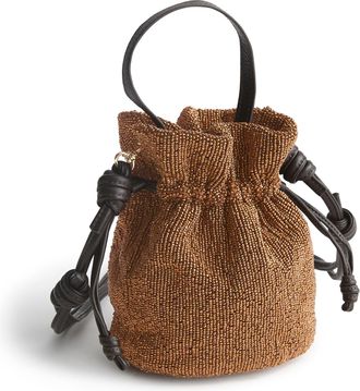 Vera Bradley Outlet Beaded Tilden Drawstring Crossbody Bag