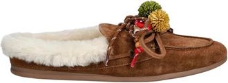 Nokwol Schoenen, Dames, Bruin, 37 EU, Wol, Coco Fur Mule - Coco Fur