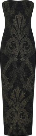 Wolford Zwarte Jacquard Jurk Elegant Gelegenheidskleding - Dames - Feestkleedjes - Zwart - S - Wol - Kleedjes