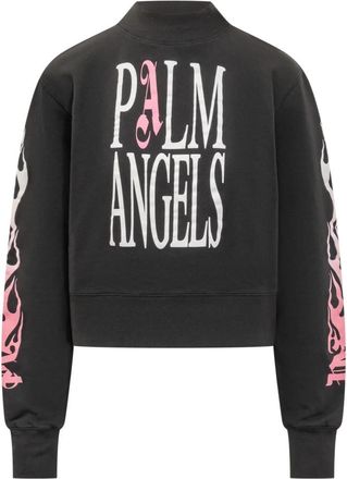 Palm Angels Truien - Dames - Sweatshirts - Veelkleurig - XS - Katoen - Hoodies & sweatvesten