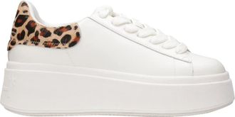 Ash Moby Platform - Dames - Sneakers - Wit - 40 EU - Leer - Schoenen