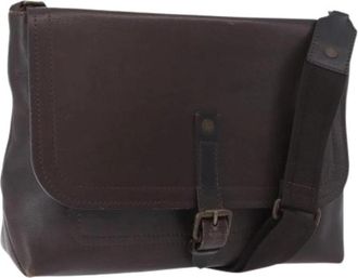 Louis Vuitton Pre-owned Vintage Shoulder Bag - Dames - Vintage Schoudertas - Bruin - ONE Size - Leer - Vintage