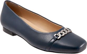 Trotters Harmony Flat in Navy at Nordstrom, Size 8.5