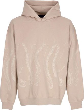 Octopus Hombre, Sudaderas, Beige, Talla: S