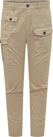Dsquared2 Cargo Pant - Heren - Slim Fit Broeken - Beige - XL - Katoen - Broeken