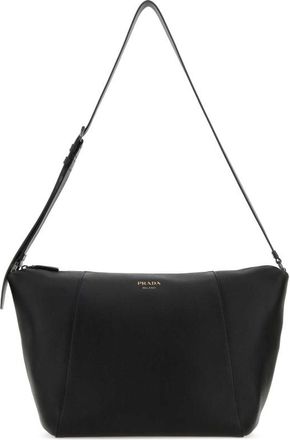 Prada Black Leather Crossbody Bag