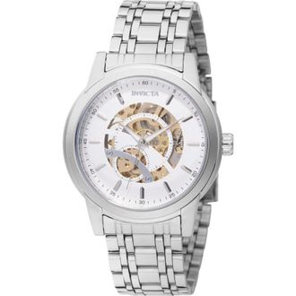 Invicta Objet D Art Silver-tone Dial Mens Watch 69122