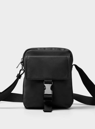 Le 31 Mens Metallic buckle mini shoulder bag