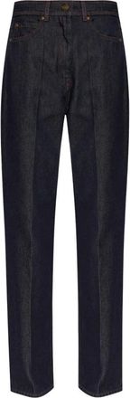 Max Mara Abbono Jeans - Dames - Regular Fit Jeans - Blauw - S - Katoen - Jeans