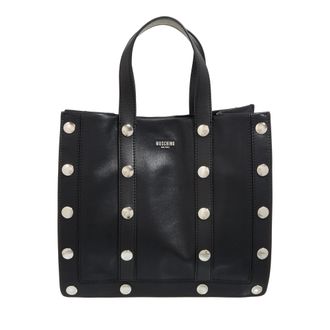 Moschino Handtasche - Moschino Buttons - Gr. unisize - in Schwarz - für Damen