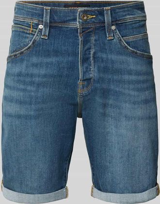 Jack & Jones Jack & Jones Jeansshorts mit Umschlag Modell RICK in Dunkelblau, Gr&ouml;&szlig;e XXL