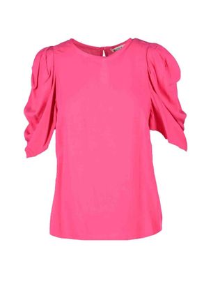 Think Fuchsia Viscose Blouse