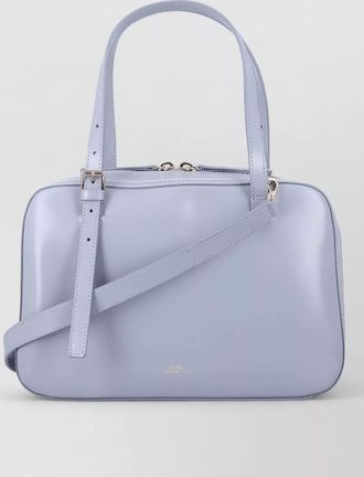 A.P.C. virginie leather shoulder bag