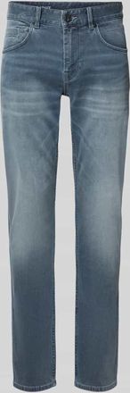 PME Legend Jeans mit Label-Print in Jeansblau, Größe 31/32