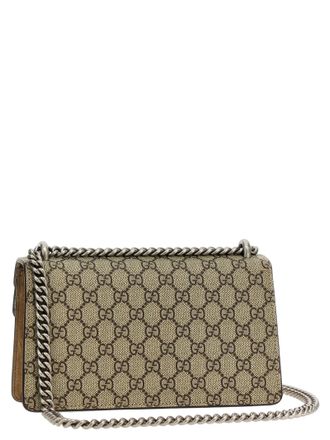 Gucci Womens Beige Calfskin Shoulder Bag