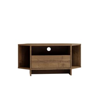 Hanah Home Porta Tv In Legno viva - 95 X 35 X 45 Cm - Marrone