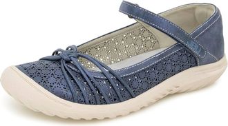 Jambu Womens Ramy Mary Jane Flats In Navy Shimmer