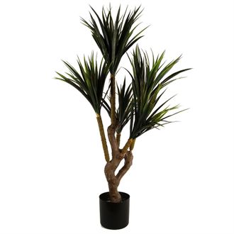 Leaf Artificial Tropical Yucca Tree with 179 Leaves UV PROTECTED OUTDOOR Botanik in Green
