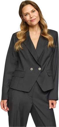 2-Biz Blazer - - Jackets - Donna - Grigio - 2XL