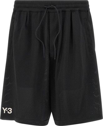 Yohji Yamamoto Mesh Shorts Nero