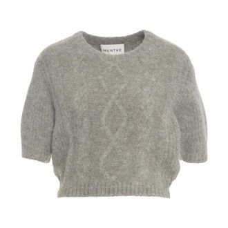 Munthe Truien & Vesten, Dames, Grijs, 2Xs, Loline Sweater