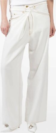 Darkpark Jeans met knoopsluiting - Beige