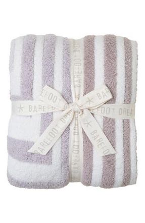 Barefoot Dreams CozyChic Prismatic Throw Blanket in Taupe Multi at Nordstrom Rack