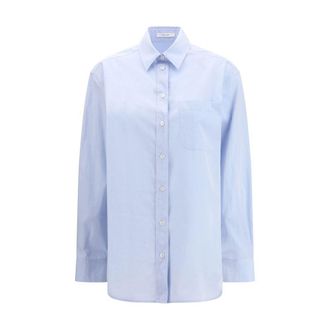 The Row Blue Cotton Womens Shirt