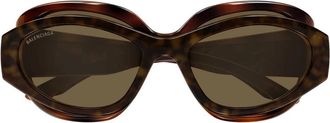 Balenciaga Sunglasses, unisex, Brown, Size: 59 MM Bb0456S Sunglasses