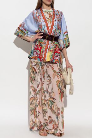 Etro Silk Shirt, Womens, Multicolour