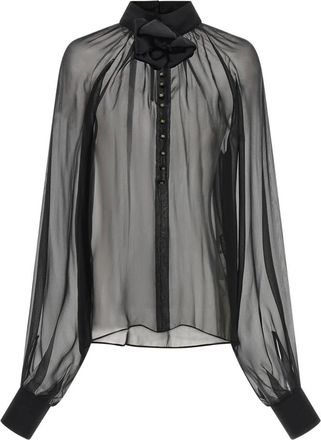 Dolce & Gabbana Mujer, Blusas y Camisas, Negro, Talla: L