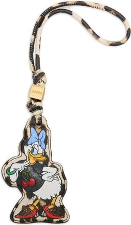 Ganni x Disney sleutelhanger met dierenprint - Bruin