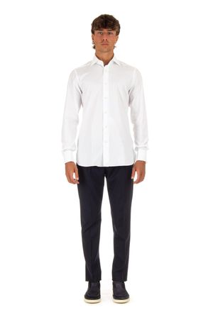Ermenegildo Zegna Trofeo Cufflink Cotton Shirt