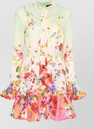 Roberto Cavalli cotton knee-length mini dress