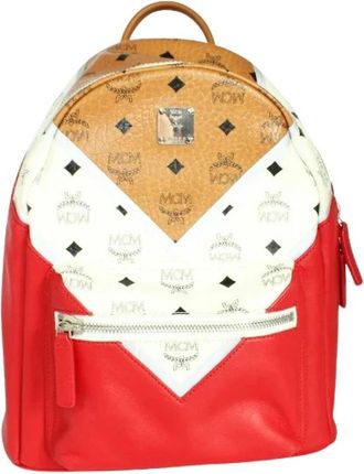 MCM Pre-owned Three Color Backpack - Heren - Vintage Rugzakken - Veelkleurig - ONE Size - Vintage