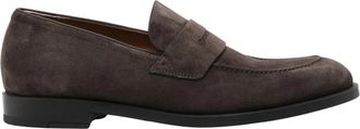 Ermenegildo Zegna LAsola Band Loafer - Heren - Loafers - Bruin - 40 EU - Leer - Schoenen
