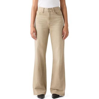 Levi's Ribcage High Waist Wide Leg Jeans in Chipped Winter Twig at Nordstrom, Size 24 X 32