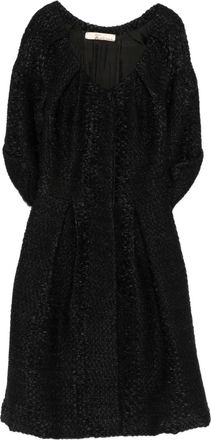 John Galliano Cappotto con maniche a 3/4 - Nero