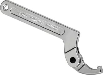 OEM Llave De Gancho Ajustable, Llave De Gancho Ajustable De Acero Al Carbono, Llave De Gancho Ajustable En Forma De C, Con Ranura Y Cabezal Ajustable, Cab