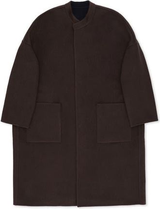 Fortela Florence Wool Coat in Brown at Nordstrom, Size 42 Eu