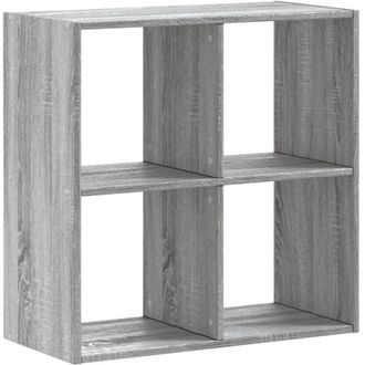 vidaXL Vidaxl - Estanter&iacute;a De Madera De Ingenier&iacute;a Gris Sonoma 68,5x32x68,5 Cm