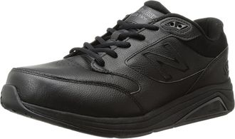 New Balance Mens Suede 928v3, Black/Black, 7.5 XX-Wide