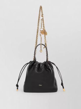 Chlo&eacute; chlo&eacute; icons mini leather shoulder bag
